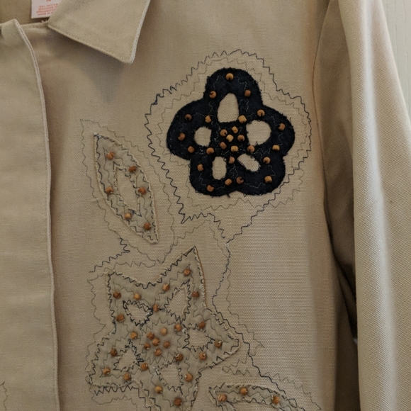 Cotton casual Jacket. Size Med - Picture 3 of 6